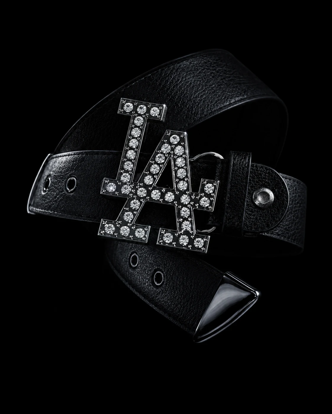 Cinturón 404 Chrome Buckle